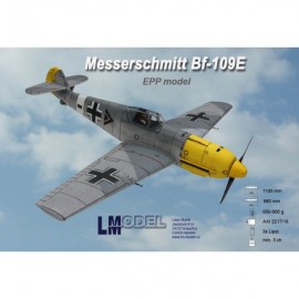 Messerschmitt Bf-109E nebarvený